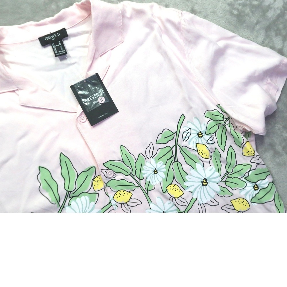 Hawaiian Shirt Size M New NWT Cruise Aloha Tiki Bar Cruise‎ Forever 21
